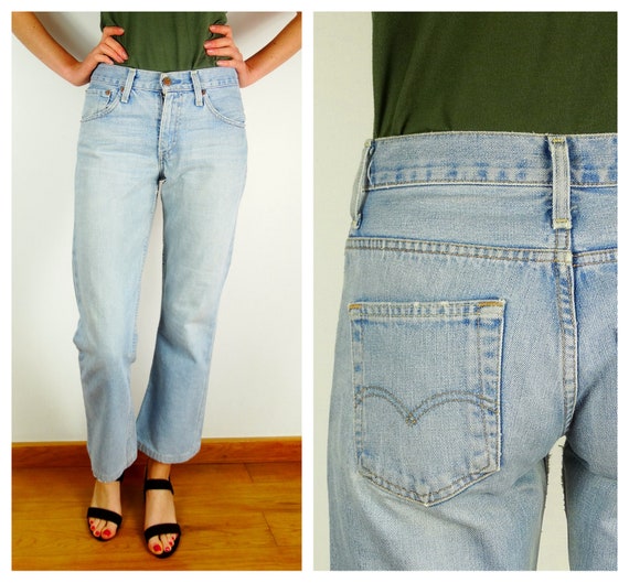 men's high waisted jeans