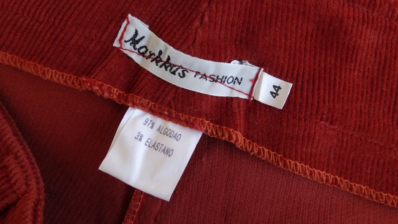 Corduroy pants baggy bell bottoms wide leg pants burnt orange jeans corduroy jeans boho pants bell bottom jeans hippie retro