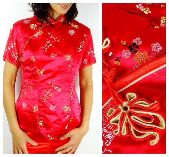 Chinese jacket qipao cheongsam mandarin jacket mod