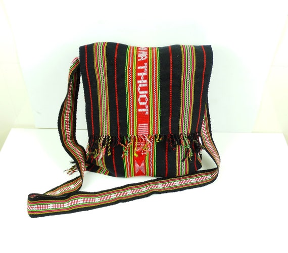 Canvas messenger bag women tapestry handbag Canvas