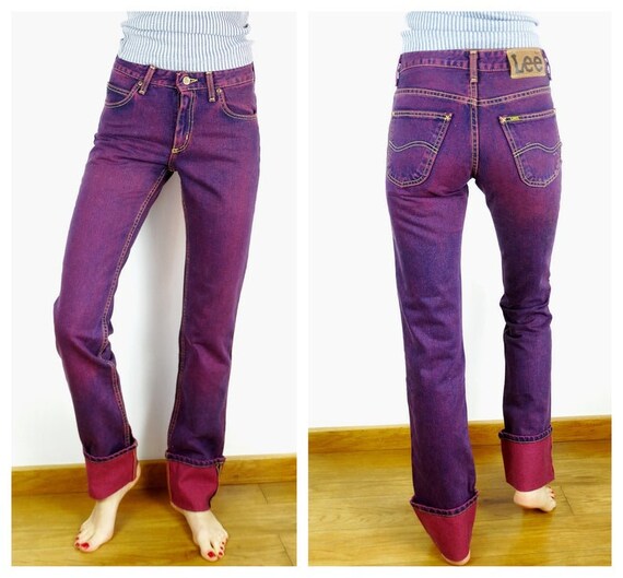 Vintage Lee jeans women W27 high waisted jeans tur
