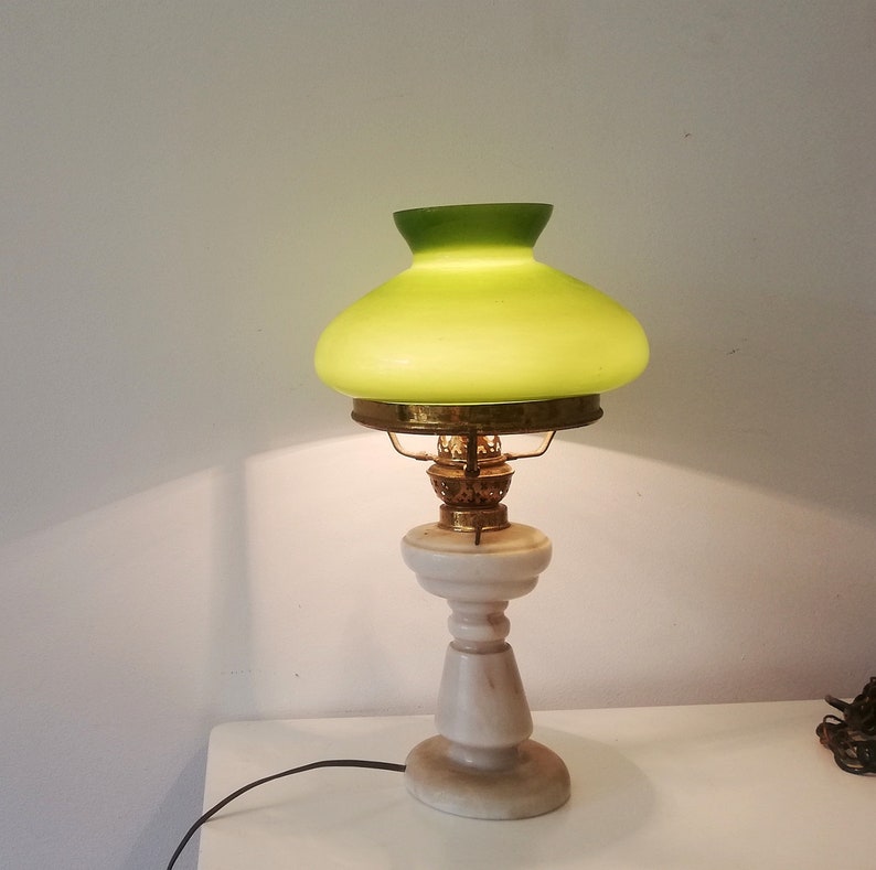 Bankers Lamp Vintage Library Lamp Green Bankers Lamp Green Etsy