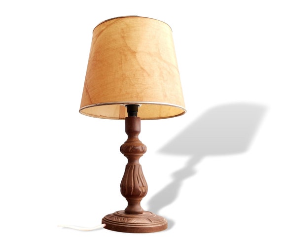 Farmhouse rustic table online lamps