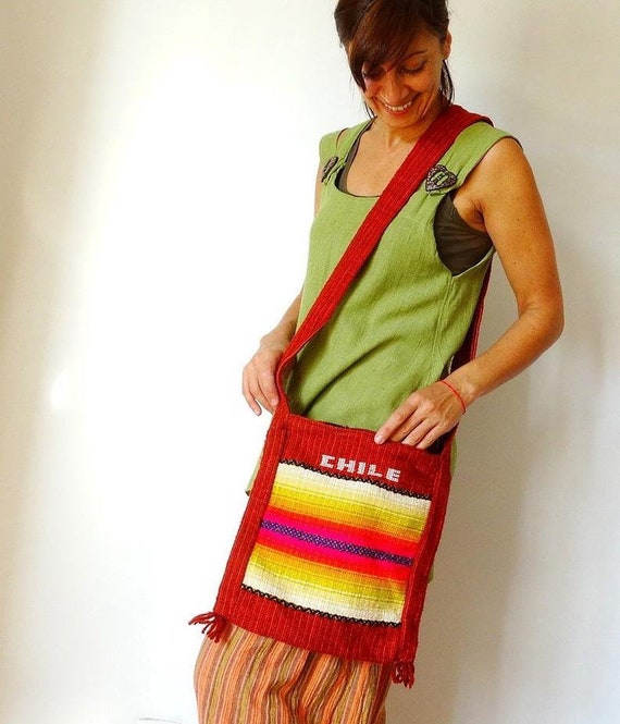 Canvas messenger bag women hobo bag tapestry handb