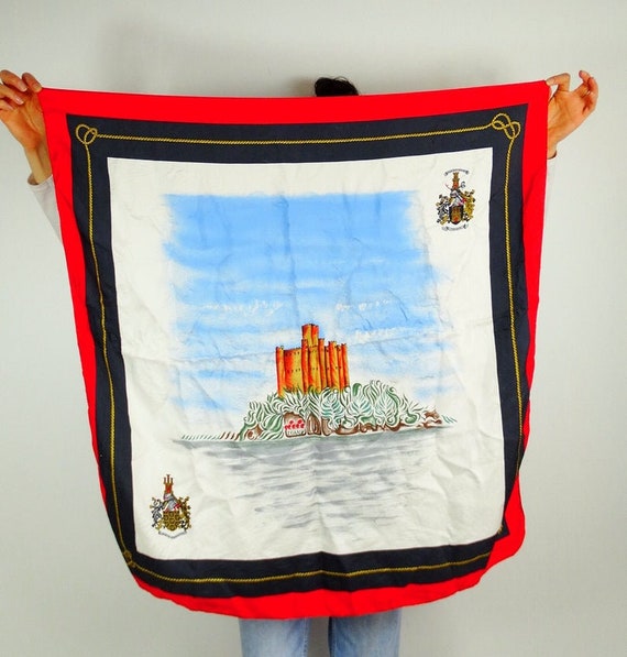 Silk scarf square silk head scarf silk neck scarf