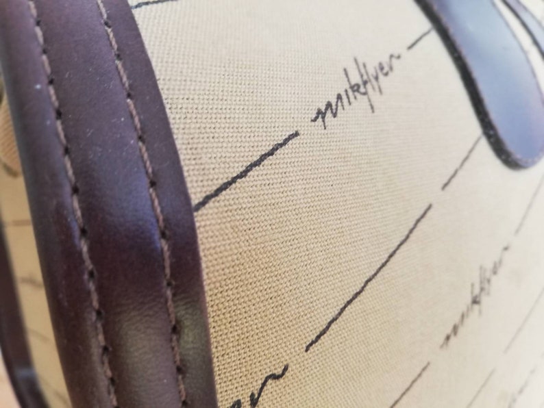 Vintage doctors bag doctors satchel leather canvas satchel overnight bag weekender bag doctor bag vintage New train case