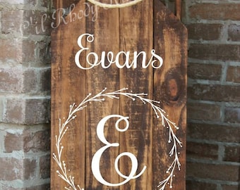 Decorative Porch Sled, Decorative Porch Sleigh, Monogrammed Decorative Sled