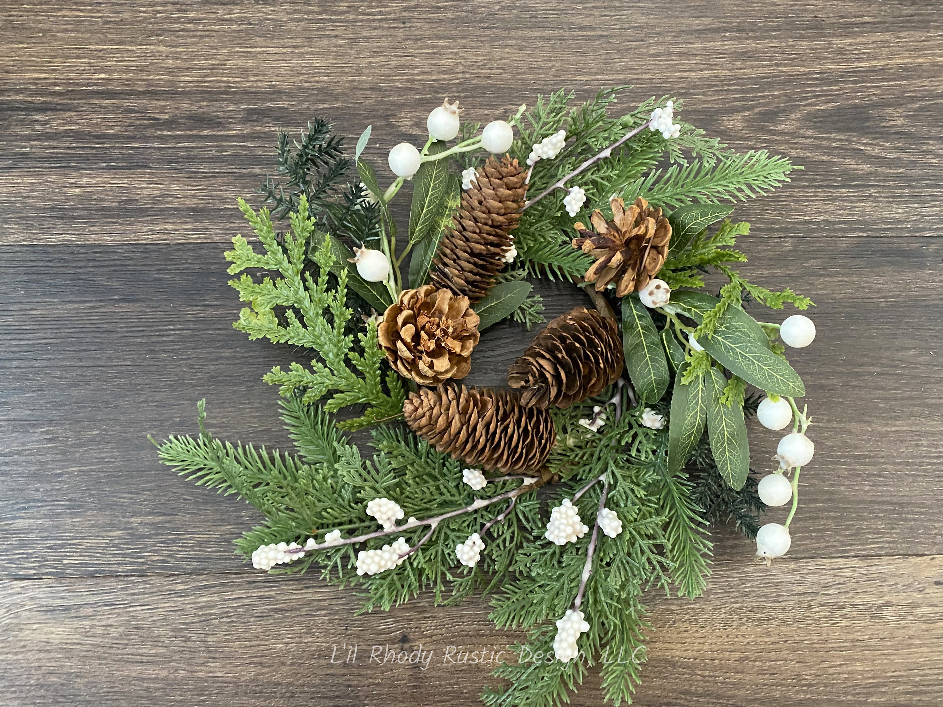 Rustic Pine Cone Garland 