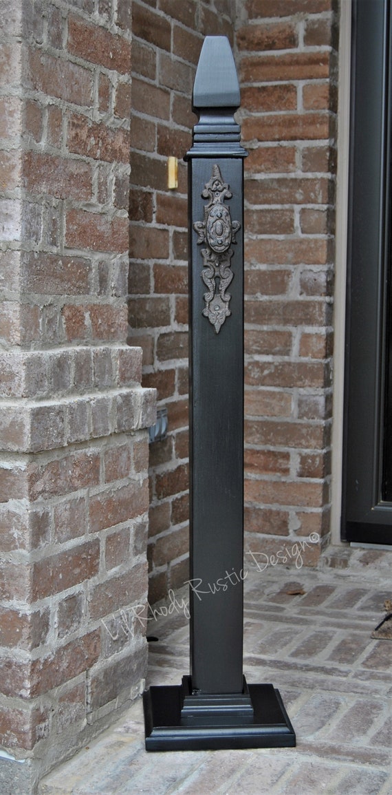 Decorative Porch Post Decorative Welcome Sign Etsy