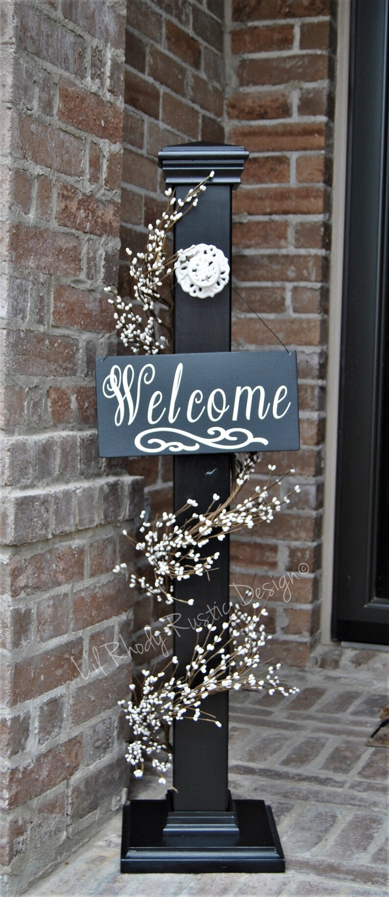 Decorative Sign Decorative Porch Post Etsy