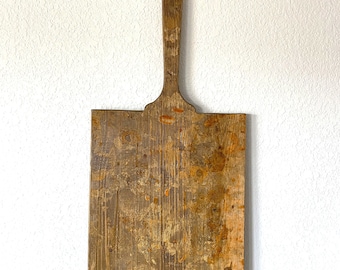 Large ORIGINAL Cheese Wax Bread Board, Reclaimed, Charcuterie Board, Cheese Board, Pizza Board
