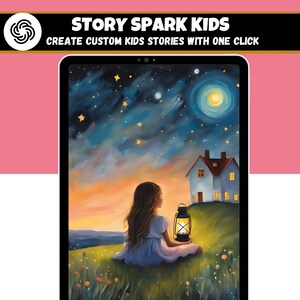 StorySpark Kids | Children&#39;s Story Generator | Custom Kid&#39;s   Stories | Custom Kids’ Book Writer | Instant Digital Story Creator