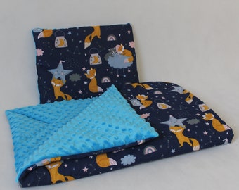 Coperta per bambini, una coperta e un cuscino piatto per un passeggino,