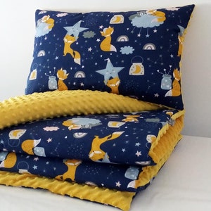 Blanket and pillow for older children