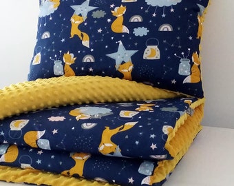 Blanket and pillow for older children