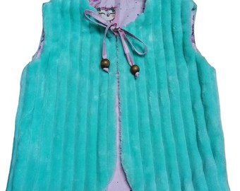 Gilet pour enfants, gilet en peluche pour filles, gilet pour filles, plusieurs couleurs