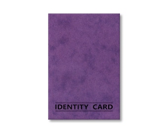 British Identity Card and Stationery Set