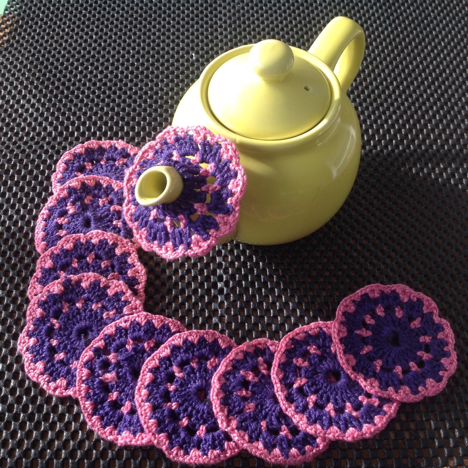Tea Pot Drip Catcher Drip Stopper Tea Party Gifts Crochet Etsy