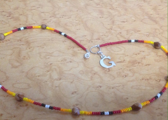 Navajo Ghost Bead Necklace Cedar Seeds Glass & Quill Beads Beaded Necklace  20” | Viajes Muher