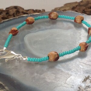 Juniper berry ghost bead Protection Bracelet