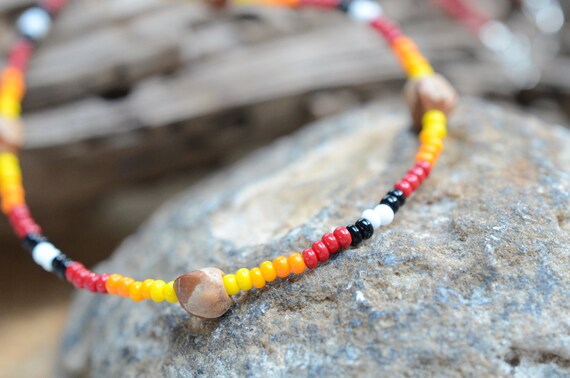 Navajo Ghost Bead Necklace, Protection Jewelry From Evil Spirits and Bad  Dreams - Etsy