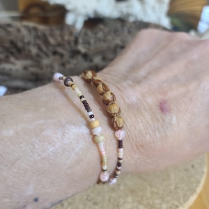 2 Protection Bracelets, 7 Ghost Beaded Jewelry,  Protection from evil spirits, Protects against bad dreams
