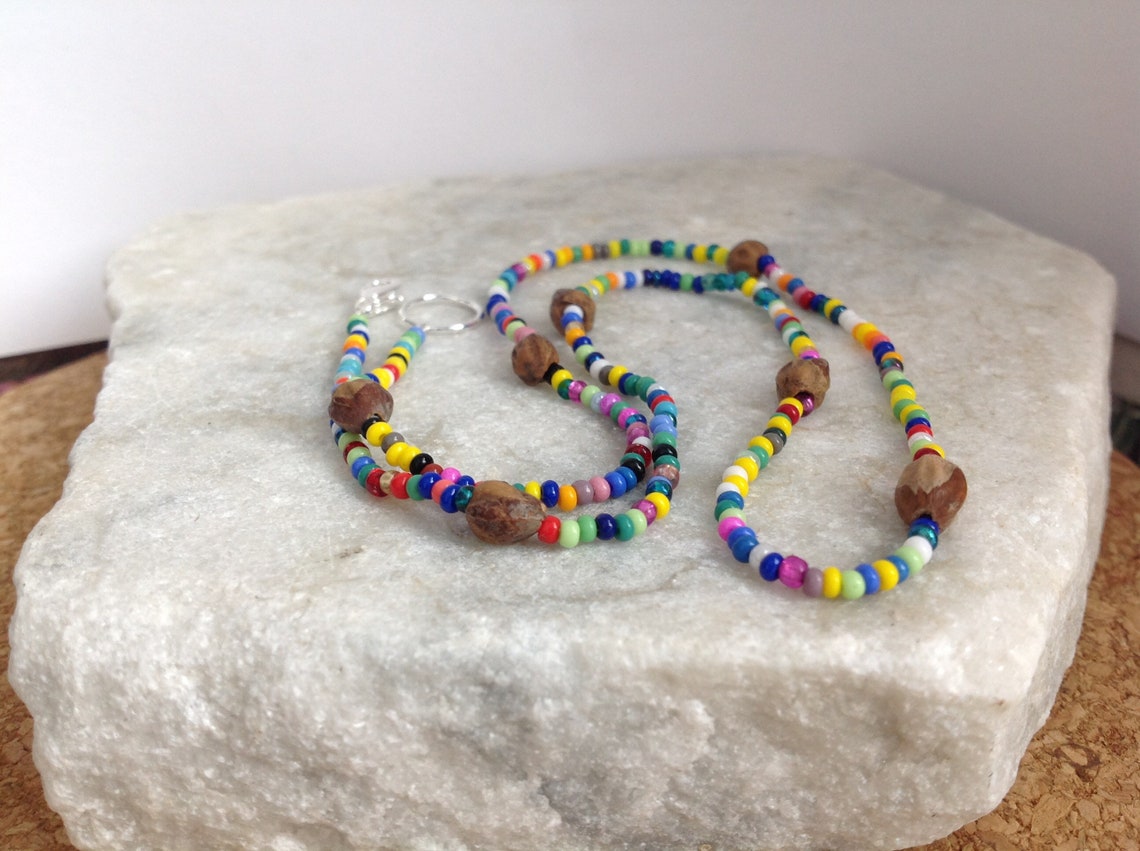 Ghost Bead Necklace Protection Jewelry Stops Bad Dreams and Etsy