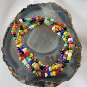 Adult Protection Bracelets, Stretch Cord, Ghost Bead Bracelet, Jewelry, Juniper Berry