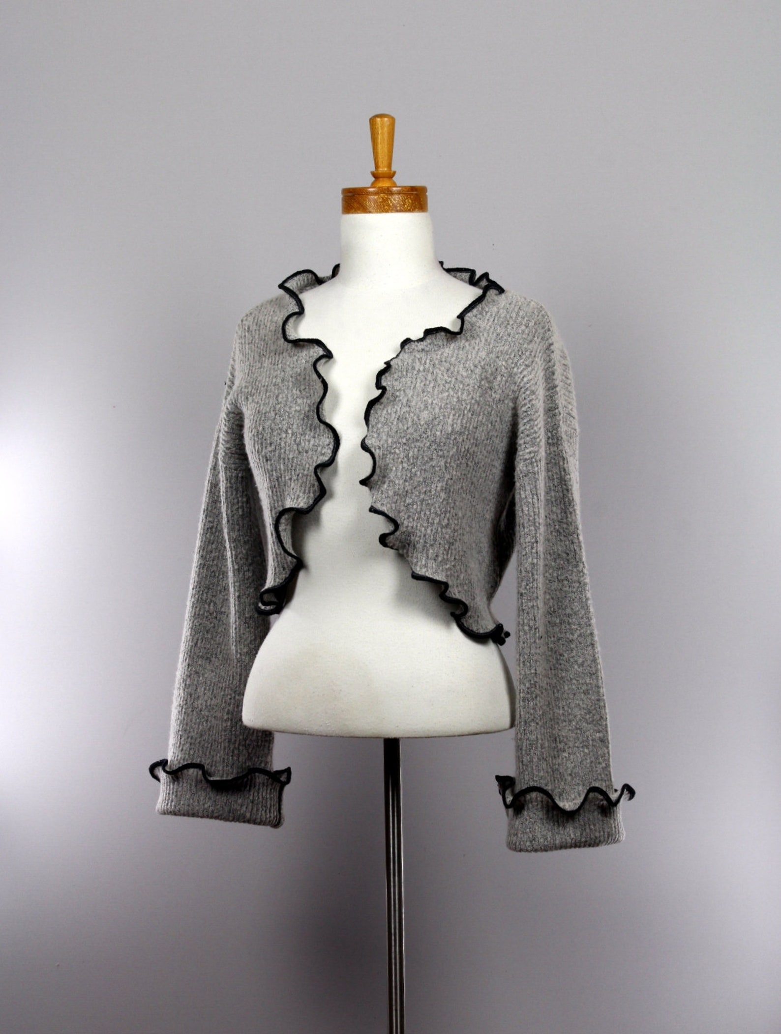 Grey women's bolero jacket allseason women's jacket Etsy