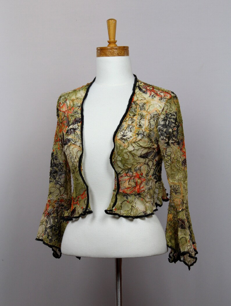 Women/'s vestgreen cover up vestvest upcycledwomen vestunique vestshoulder warmerupcycled clothingwarm shoulderjacket sweater