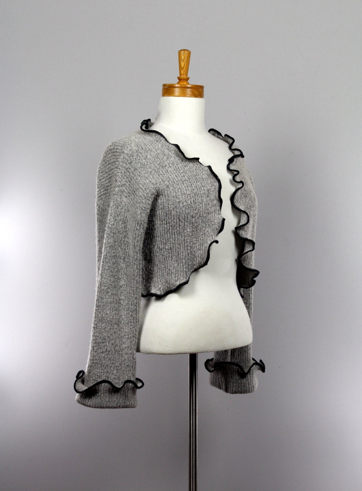 Grey women's bolero jacket allseason women's jacket Etsy