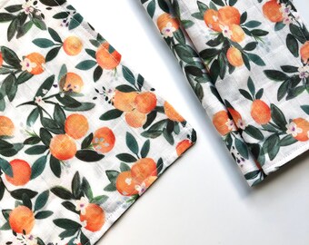 floral muslin squares