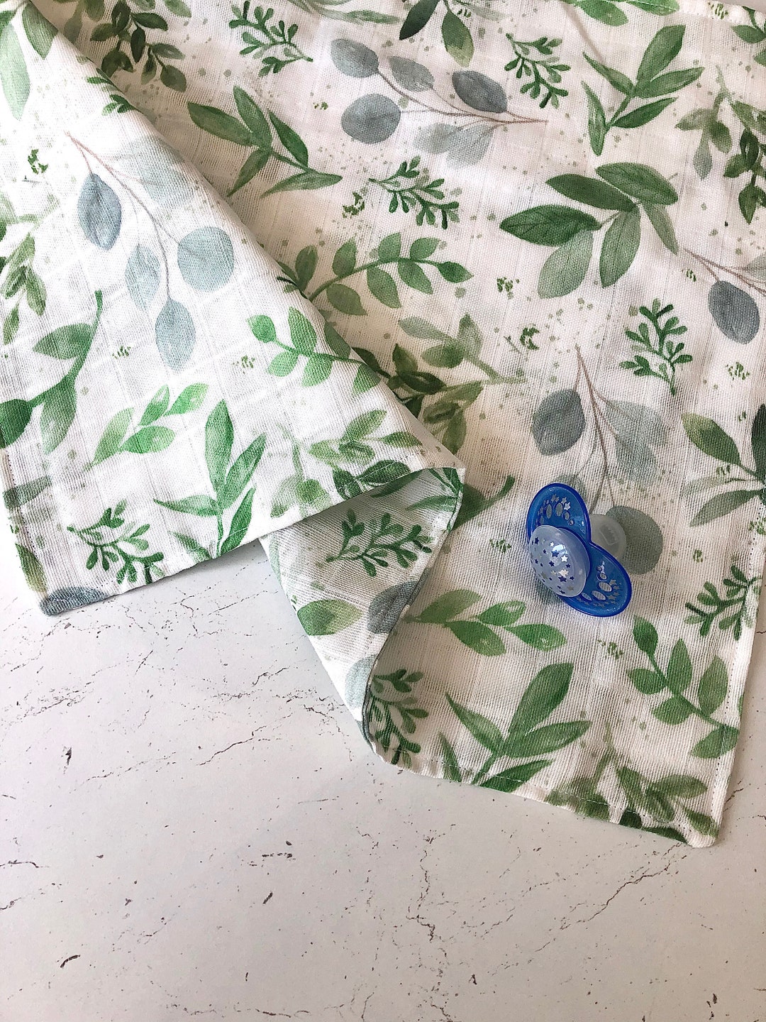 Nature Baby Ceder Suit Muslin - Blue Whale