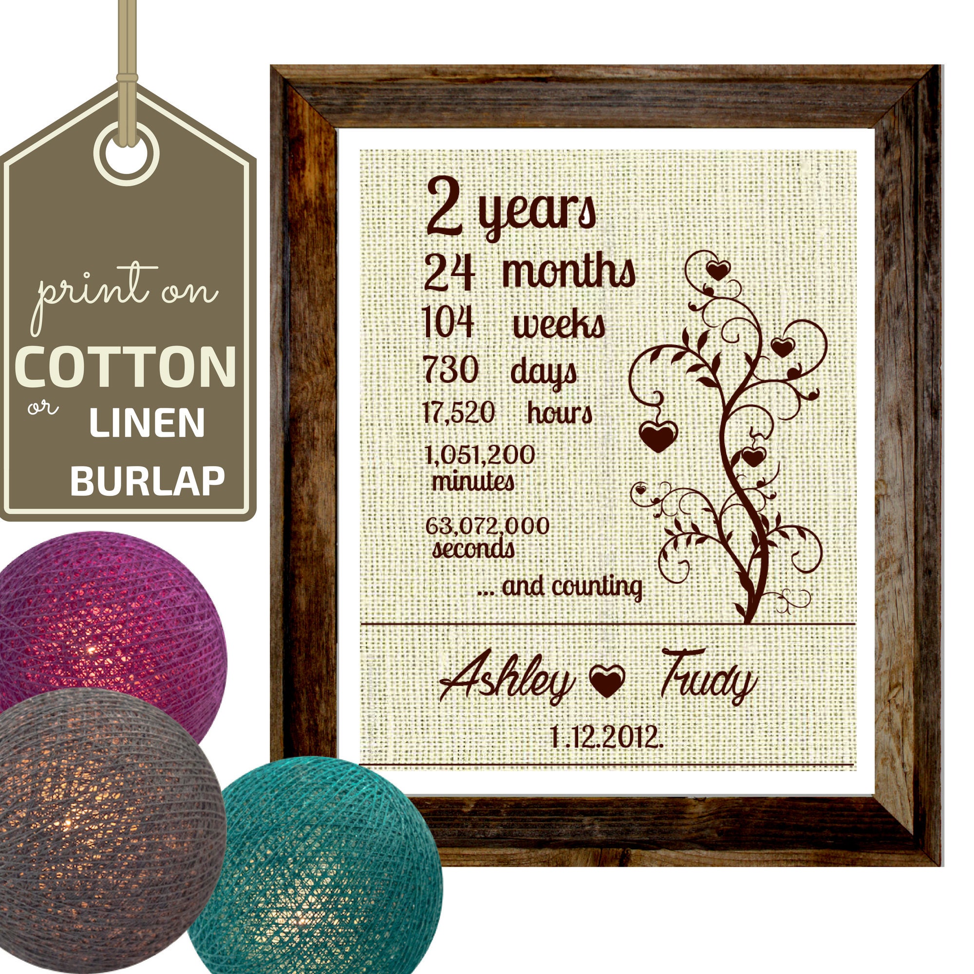Cotton Anniversary Gift Linen Anniversary I 5 Year Etsy