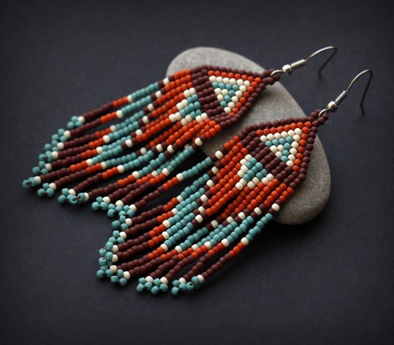 rose gold shell earrings