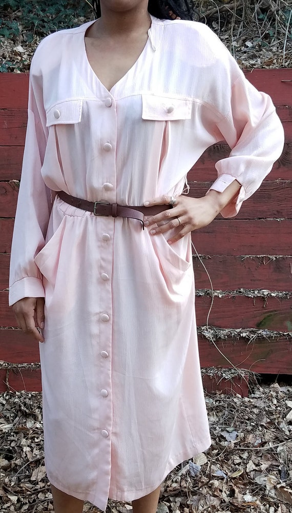 Pastel Pink Farm Dress