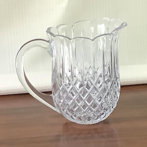 Lead Crystal Water Pitcher