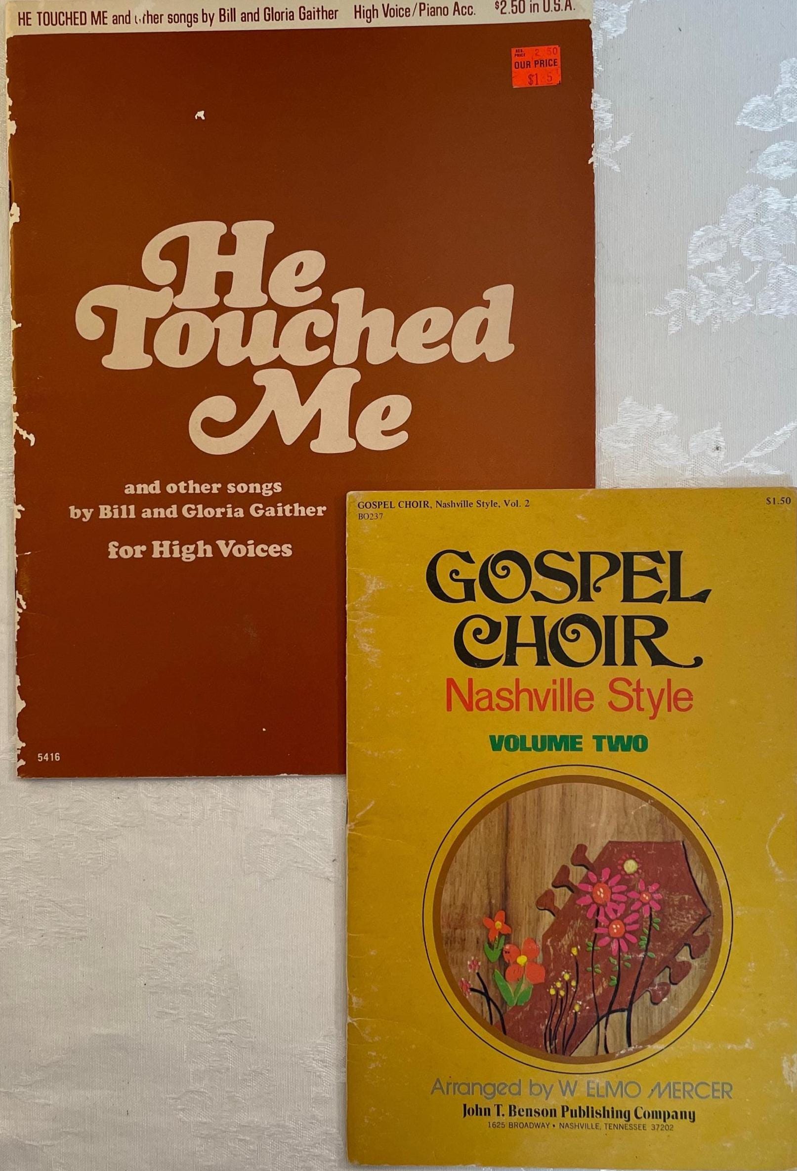 Gospel Sheet Music 2 Set Collection