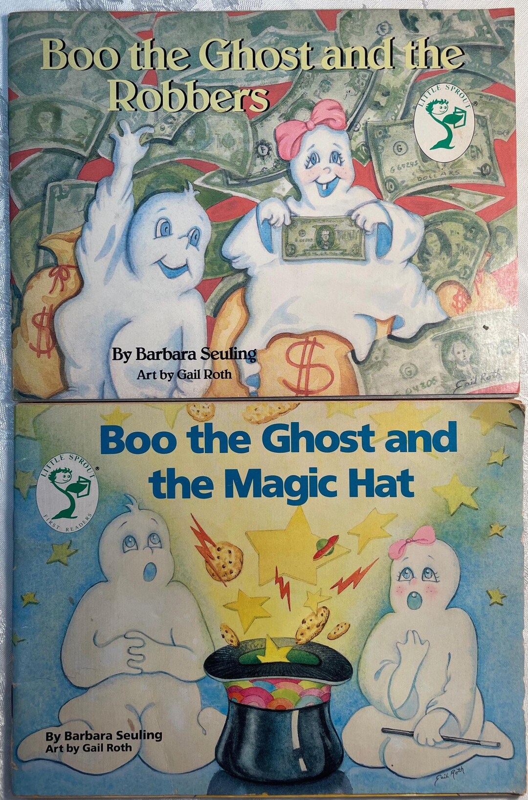 Boo the Ghost 2 Set Book Collection - Etsy