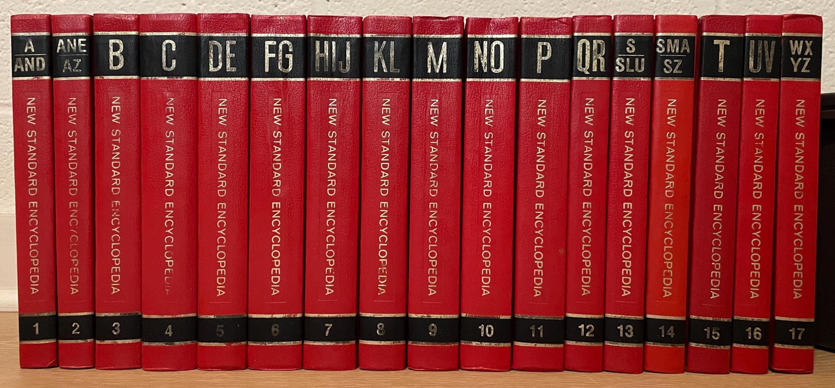 New Standard Encyclopedia Set (10 Books)