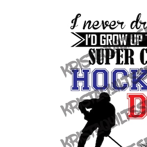 Super cooler Hockey Papa - digitale Datei