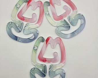 Tulip‑Shaped Acrylic Bookmark — Watercolour Design for Readers & Planners