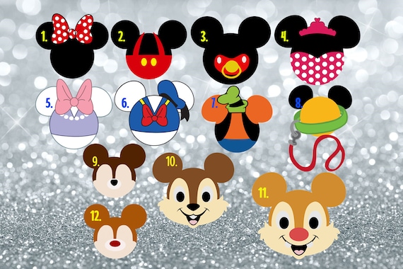 Mickey Mouse -Patch - Iron On - Patch Keychains Stickers -  -  Biggest Patch Shop worldwide