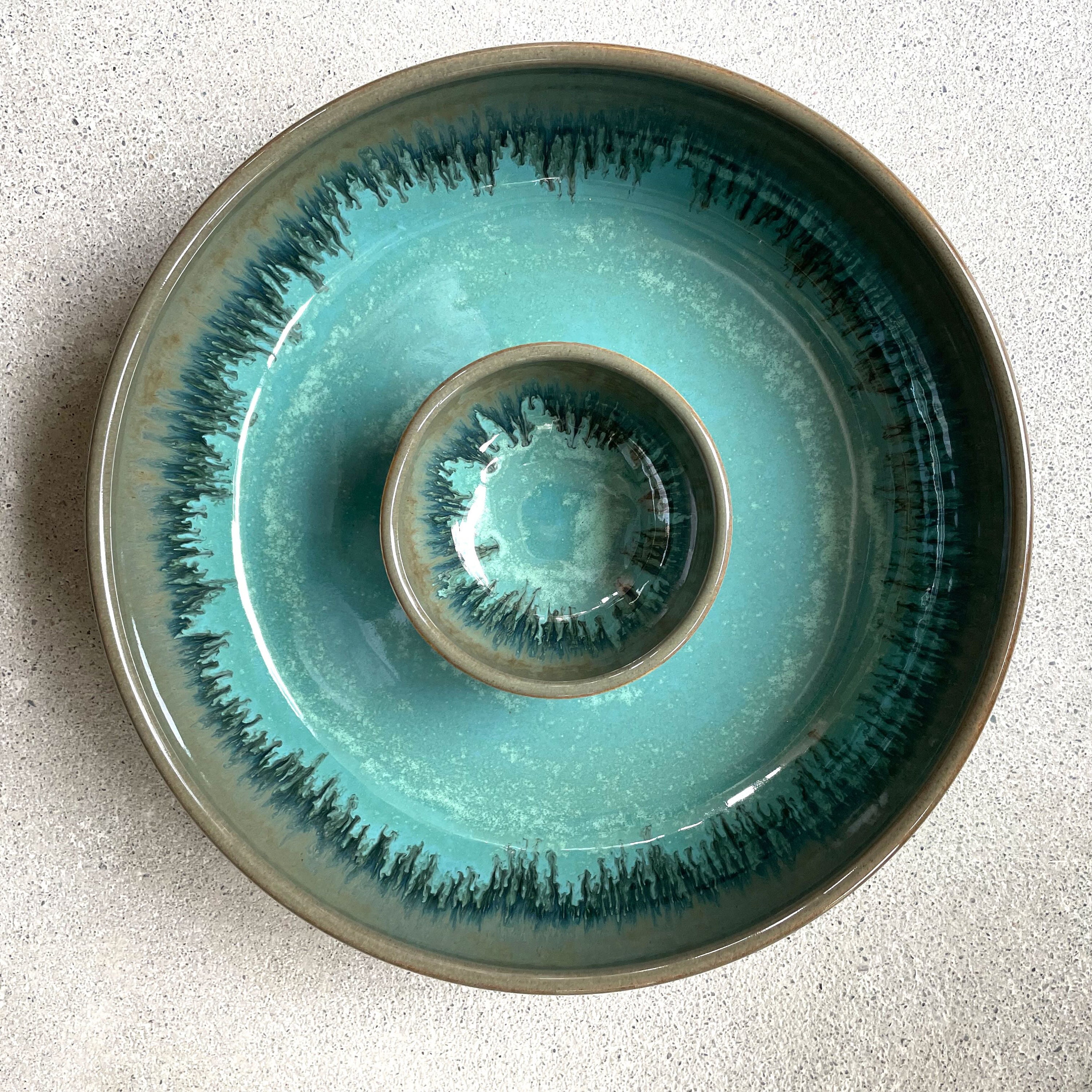 Chip and Dip in the Middle Attached in 2 Different Sizes and Etsy