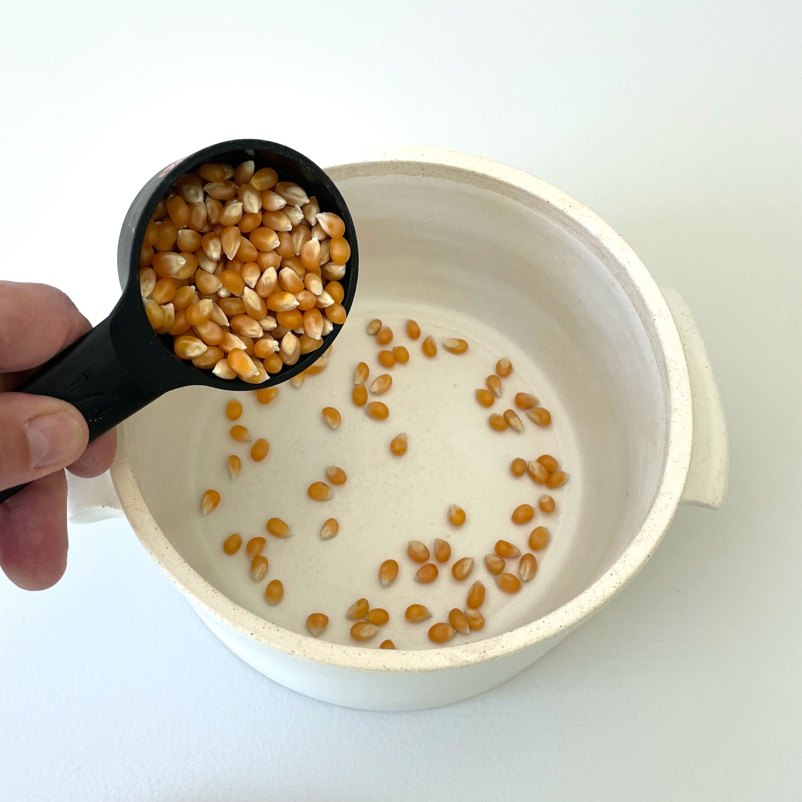 NEW Hand Made Microwavable Popcorn Pot in Matte White Etsy