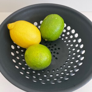 Elegant Berry Bowl and Plate Set in Farmhouse Matte White or Matte Black Glaze...in 4 sizes. image 6