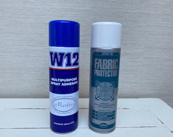 Upholstery Supplies - Spray Adhesive - Fabric Spray on Protector