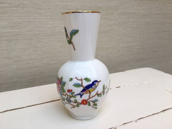 Aynsley Pembroke Vase 13 5cm Tall Fine Bone China Etsy