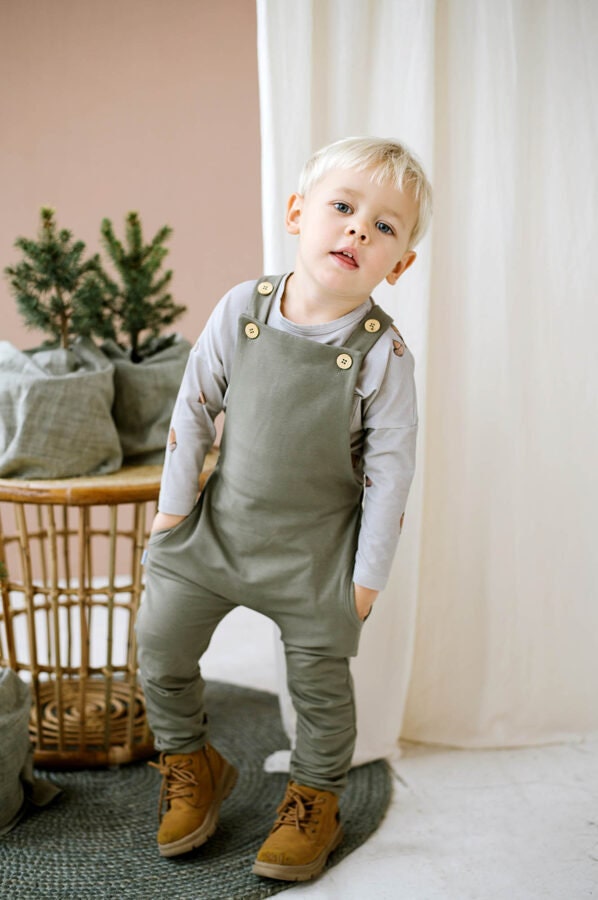 KIDS FASHION Baby Jumpsuits & Dungarees Corduroy TIZZAS dungaree discount 67% Green 18-24M 