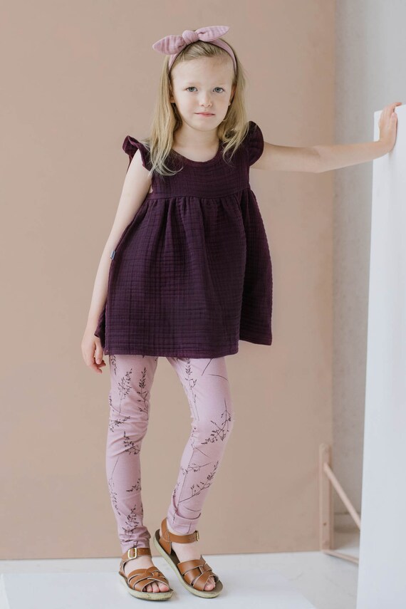 Blusa de muselina de verano para niñas camisa de muselina con | Etsy España